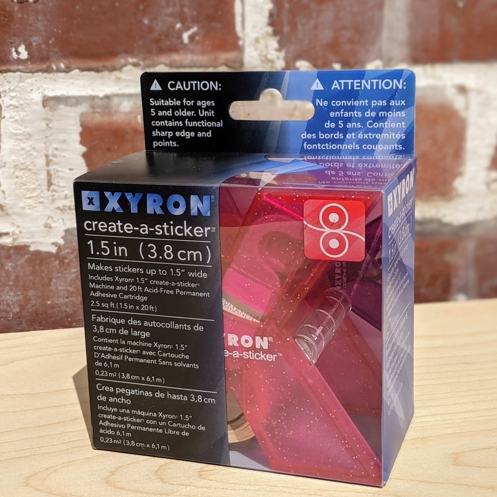 Xyron create-a-sticker 1.5in